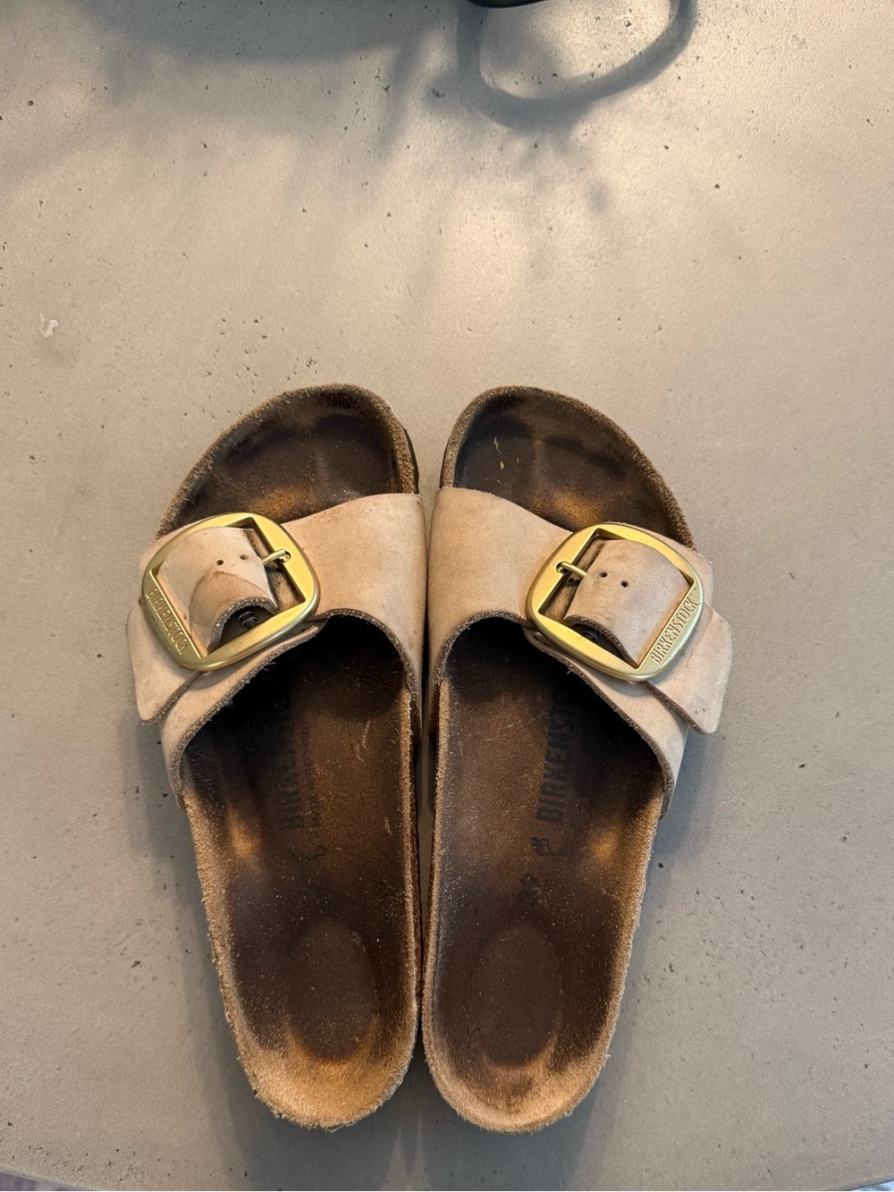 Birkenstock Madrid Big Buckle - Nubuck Leather 39